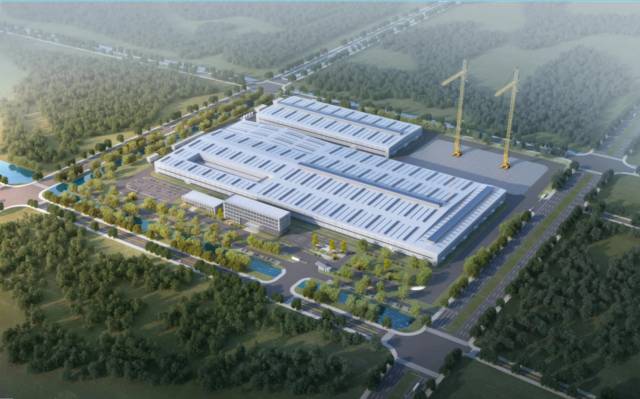 广东徐工建机智能制造基地项目规划图。