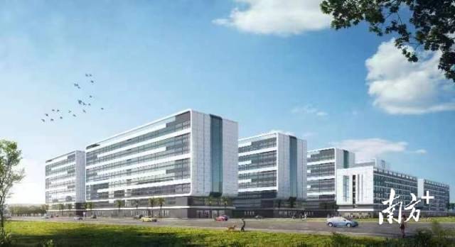 河西新德湾溪工业区改造项目前期意向效果图。