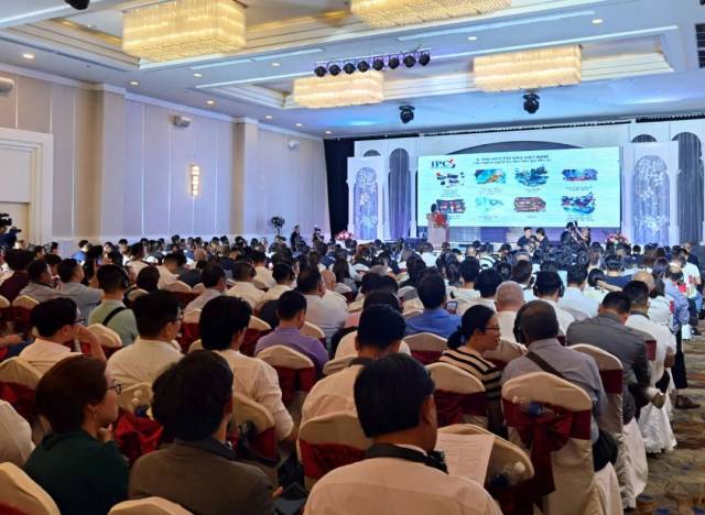 经贸合作对接会现场