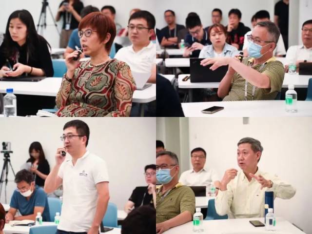 科研团队在问答环节踊跃提问