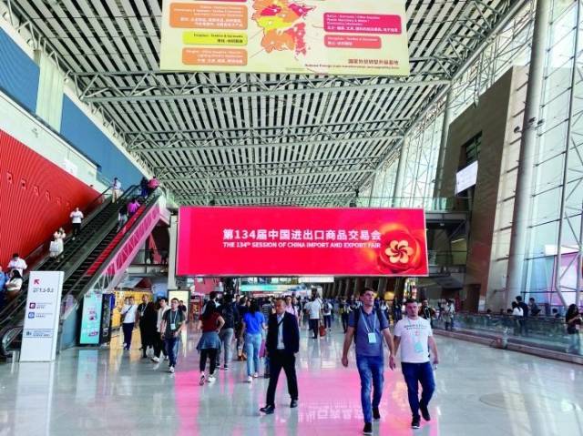 广交会现场 周亮 摄