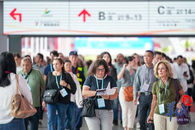  10月23日，第134届广交会第二期开展