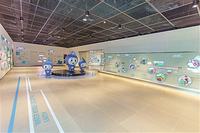     银川市第一再生水厂儿童教育基地。
    本报见习记者 常 宽 摄