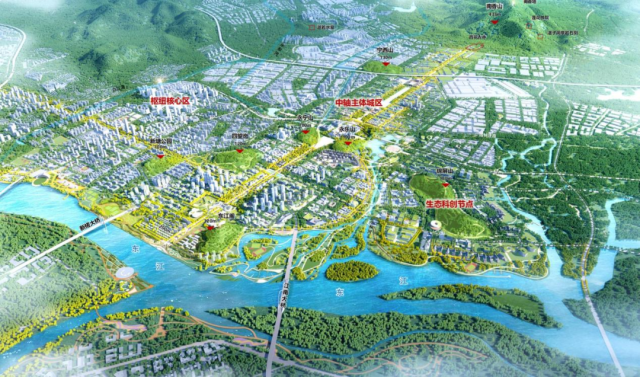 ▲东江城效果图