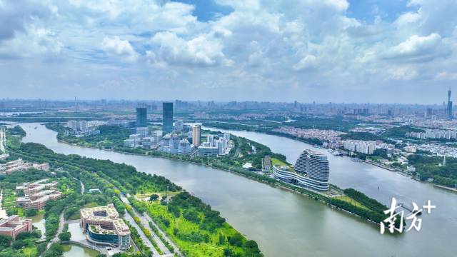 广州国际生物岛。李剑锋 摄