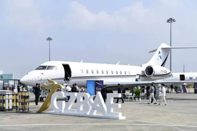 第六届广州航展于广州白云国际机场商务航空服务基地（FBO）召开。图源：网络