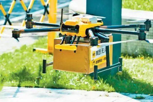 美团无人机外卖配送