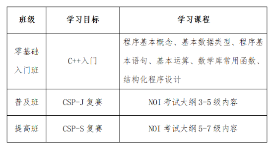 SZCCF2024年大湾区信息学能力提升夏令营报名通知！