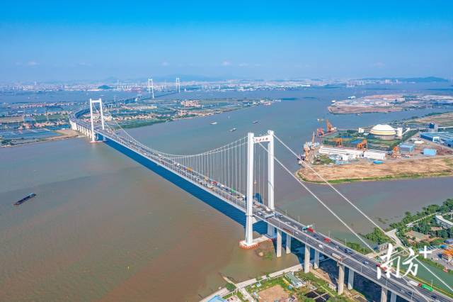 南沙大桥。
