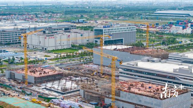 万顷沙集成电路产业园。