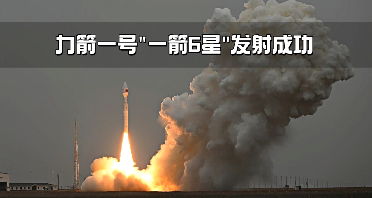 力箭一号“一箭6星”发射成功