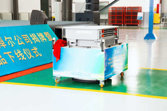 7月2日，中车时代电气巴彦淖尔公司在内蒙古正式揭牌，全新320kW光伏逆变器产品同步下线投产。 中车株洲所供图