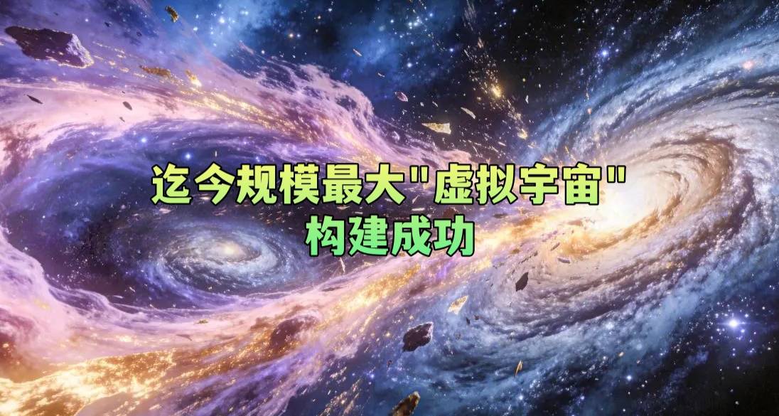 迄今规模最大“虚拟宇宙”构建成功
