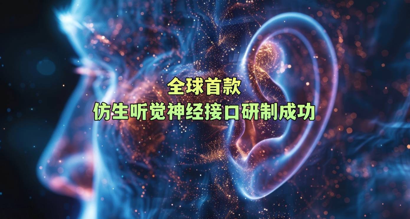 全球首款仿生听觉神经接口研制成功