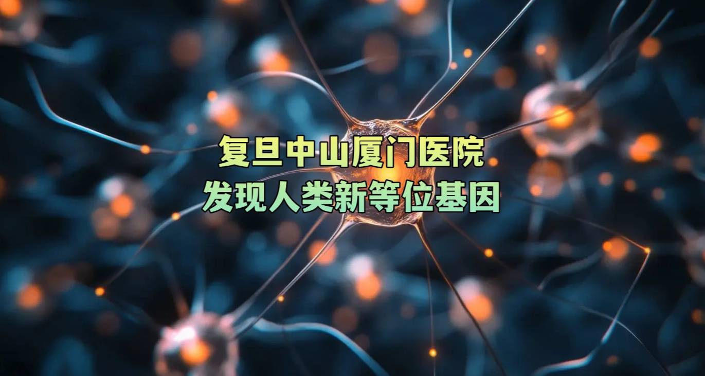 复旦中山厦门医院发现人类新等位基因
