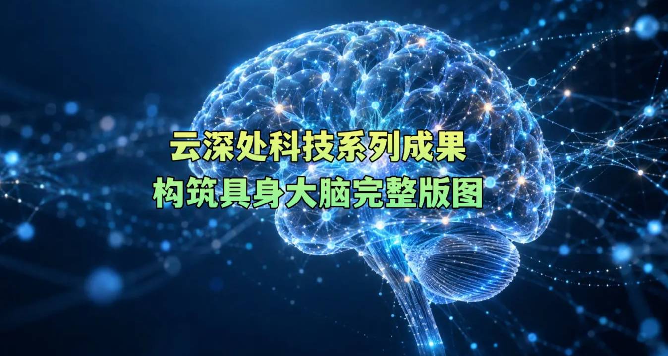 云深处科技系列成果构筑具身大脑完整版图